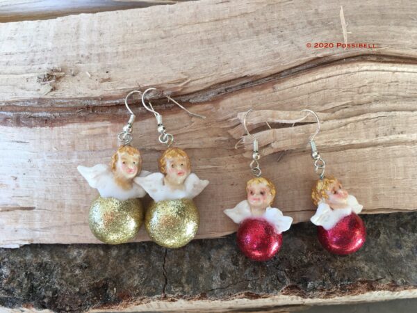 Weihnachtsengel Ohrhänger