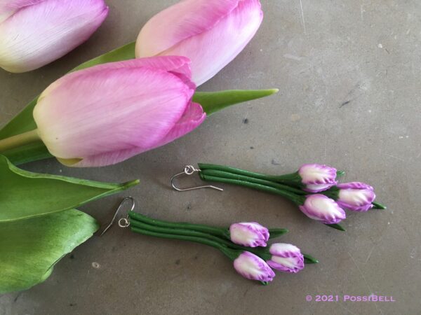 Tulpen Ohrhänger